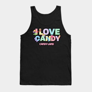 Candy Land I Love Candy Tank Top